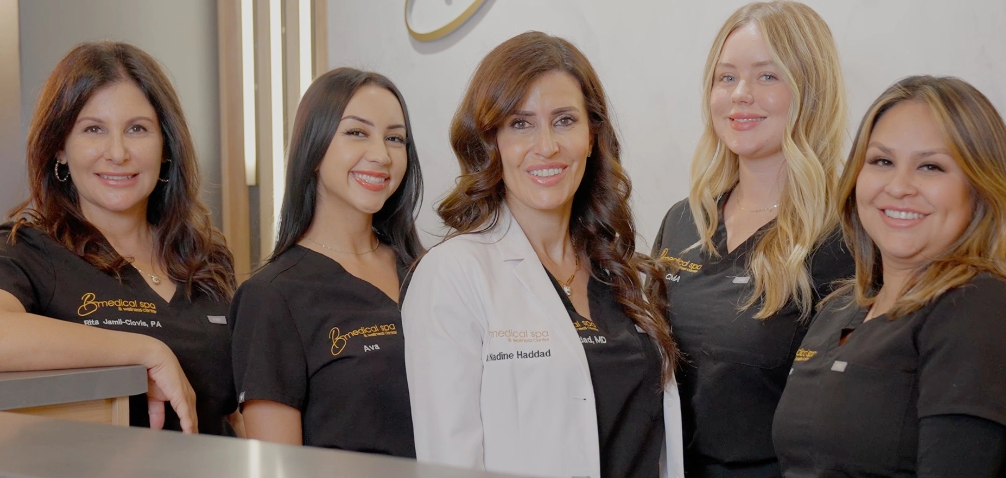 Dr. Nadine Haddad & Team at B Medical Spa Hair Restoration San Diego, California